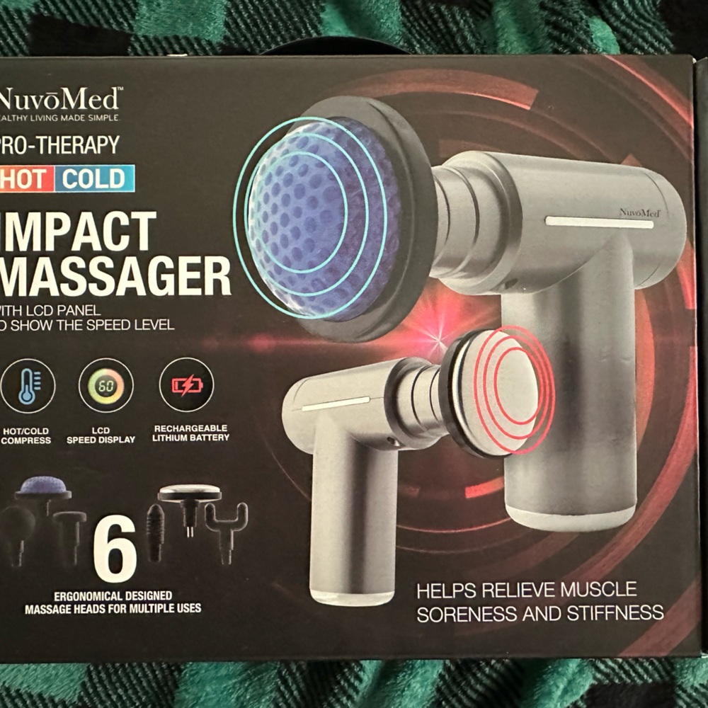 Heat & cold High impact massager
